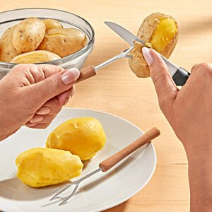 2 vidličky na vařené brambory