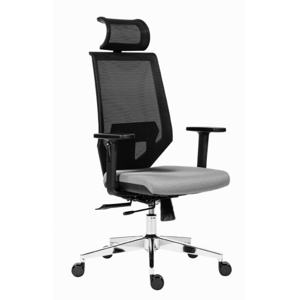 ANTARES kancelářská židle Edge šedá - skladem + prodloužená záruka 3 roky + autorizovaný prodejce