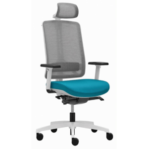 RIM kancelářská židle Flexi FX 1104 bílá + 5 let prodloužená záruka