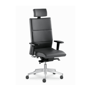 LD SEATING kancelářská židle Laser 697-SYS s hlavovou opěrkou