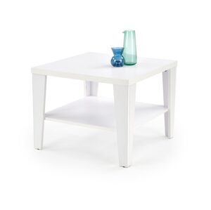 Halmar Konferenční stolek Manta, čtvercový - bílá