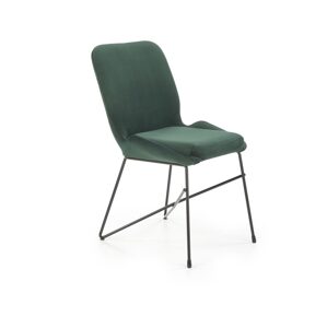 Halmar Jídelní židle K454 - tmavě zelená