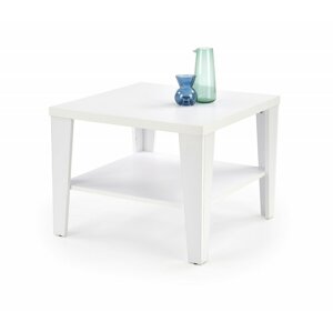 Konferenční stolek MANTA KWADRAT – MDF, více barev Bílý