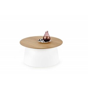 Konferenční stolek AZZURA – MDF, více barev Bílá