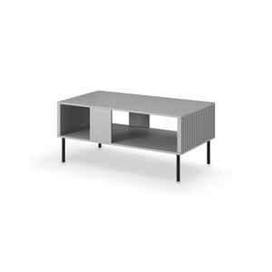 Konferenční stolek ASENSIO — šedá / černá