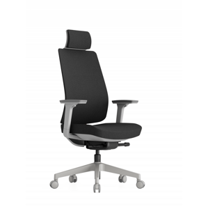 Kancelářská ergonomická židle OFFICE PRO K50 — bílá, více barev Černá