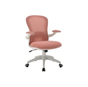 Kancelářská otočná židle LENNY — síť, více barev Růžová