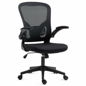 Kancelářská židle VERIS — látka / síť, více barev Černá